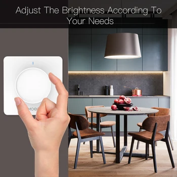 EÚ WiFi Smart Rotačné Light Dimmer Prepínač 100-240V tuya/smart život APLIKÁCIU Diaľkové Ovládanie Práce s Alexa Domovská stránka Google