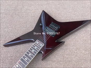 2020 kvalitných Nové elektrické gitary,Víno červenej farby, skutočné fotografie, doprava zdarma