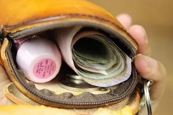 Autor originálne kožené peňaženky ručné vysokej kvality mini retro peňaženky mince vrecku kawaii retro roztomilý peniaze taška bayan cuzdan