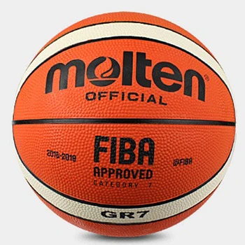 2021 Roztavený Vonkajšie Vnútorné kvalitný Basketbal gumy Materia Úradný Size7/6/5 oteru Basketbal s ihlou