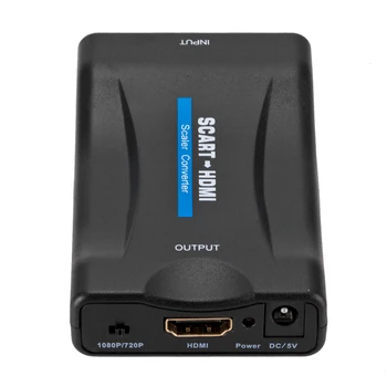 USB Audio Video Upscale Prevodník Signálu Adaptér 1080P SCART HDMI Kábel pre Domácnosť, Počítač Bezpečnosť Časti