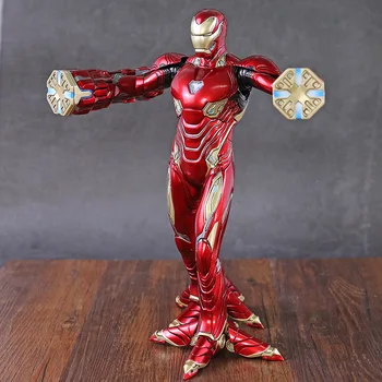 Šialené Hračky Týranie Ram Iron Man Známka 50 Nohy Svorky Ver. PVC Obrázok Zberateľskú Model Hračka