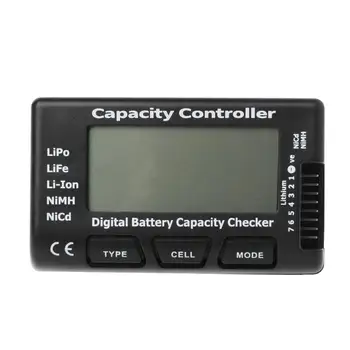 RC CellMeter-7 Digital Kapacita Batérie Checker F LiPo Život Li-ion, Nicd NiMH HOT