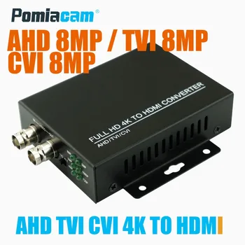 HDC-ADH Full HD 4K CVI/TVI/AHD+CVBS HDMI Prevodník, Automatické Rozpoznávanie 4K 720P/1080P TVI AHD CVI 8MP CVBS HDMI Konvertor