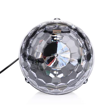 LED Fáze Svetlo Crystal Magic Ball Svetlo LED Hudba Svetlo Farebné Prenosné Smart MP3, Bluetooth 4.0, Reproduktor Dj Vybavenie