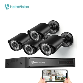 HeimVision HMB45MQ 8CH 2MP 1080P kamerovým Systémom 4PCS 1920TVL Vonkajšie 2 Way Audio Vonkajších CCTV DVR Súpravy
