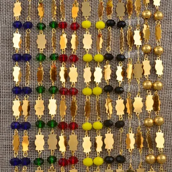 Anniy Pohnpei Vlajka Prívesok Korálky Náhrdelníky Náušnice, sety pre Ženy, Zlatá Farba Šperky Federatívne Ponape Nanebovstúpenie #046921S
