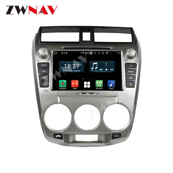 Carplay Android 10 obrazovke Auto Multimediálne DVD Prehrávač pre Honda CITY 2006-2013 BT GPS Navigácia, Auto Rádio Audio Stereo Hlava jednotky