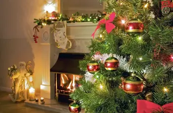Borovica zelené Vianoce klasické 2.10 CM, Zelený Strom