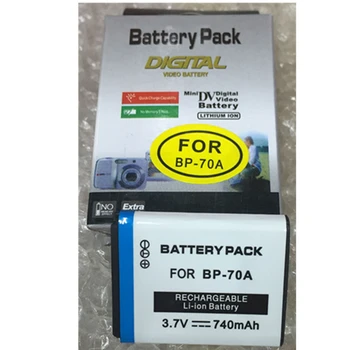 BP-70A BP 70A lítiová batéria BP70A Digitálny fotoaparát, batéria Pre Samsung PL80 ES70 SL50 SL600