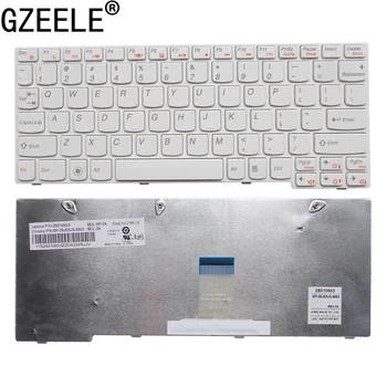 GZEELE Nové pre Lenovo Ideapad U160 U165 S200 S205 NÁS anglický notebook, klávesnica, biela farba