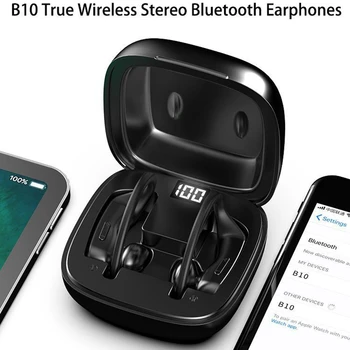 GUIDERAY B10 In-Ear Business Športové Bezdrôtové Bluetooth Headset Binaural 5.0 TWS Aktívnym Potlačením Hluku Headset