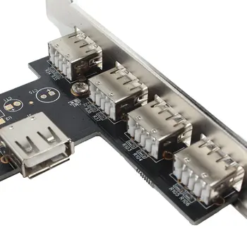 5 Porty USB 2.0 USB2 Karty PCI Radič Adaptér Converter pre NEC Nové Veľkoobchodné Predajne