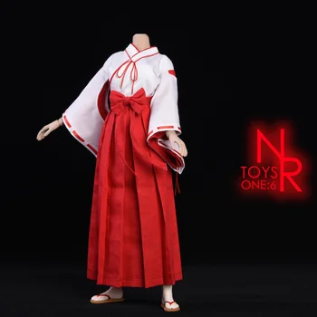 Na Sklade 1/6 Sexy Ženská Postava Oblečenie Príslušenstvo NR20 Čarodejnice Kimono Šaty Luk so Šípkami Nastavte Model pre 12