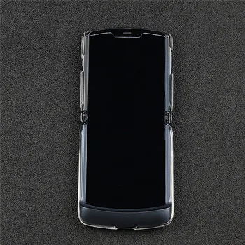 Transparentné Ochranné puzdro pre Motorola Razr 5G Skladacie Smartphone Príslušenstvo Zadný Kryt Telefónu Shell Rukáv