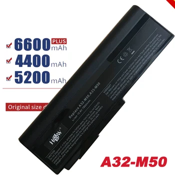 7800mAh Náhradný Notebook Batéria pre Asus N53S N53SV A32-M50 A32-e61 aplikácie A32-X64 N53 A32 M50 M50s A33-M50 7800mAh