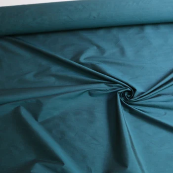 100 cm*110 cm Tvarované Hodváb Dupion Textílie Svadobné Hodvábu (Nylon Doupioni Hlboké Páva Zelená