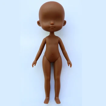 22 cm Baby Dievča Bábiku bez make-upu Karikatúra Roztomilý Bábika lome bábika dievča hračky