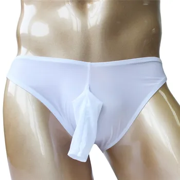 TiaoBug Sexy Mens Plávanie Bielizeň Otvoriť Penis Plášť Bikiny Nohavičky Gay Plavky, Nohavičky Mäkké Pohodlné Tielka