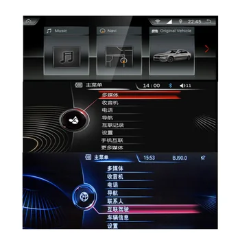 Liandlee Auto Multimédiá GPS Audio Rádio Stereo Pre BMW X5 F15 2013~2018 CarPlay TPMS Pre CIC NBT Systém Navigačné tlačidlo NAVI