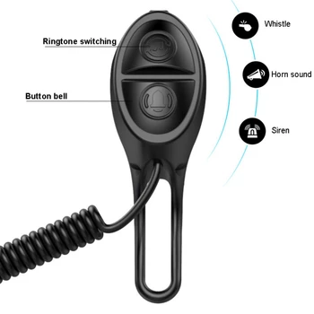 Požičovňa Cyklistické Elektrické Horn 120 dB USB Nabíjať Nepremokavé Riadítka MTB, Road Bike Zvuky Budíka Bike Bell Cyklistické Príslušenstvo