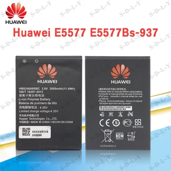 Pôvodnej Hua Wei HB824666RBC Batérie Skutočná Kapacita 3000mAh Pre Huawei E5577 E5577Bs-937 E5577s-321 WIFI Router