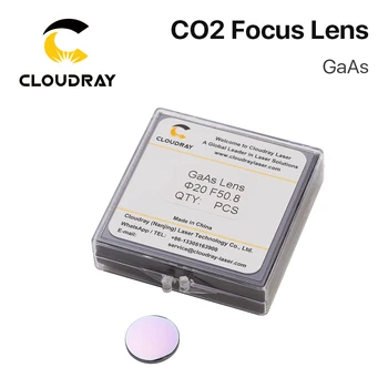 Cloudray GaAs Focus Objektív Dia. 19.05 / 20 mm FL 50.8 63.5 101.6 mm 1.5-4