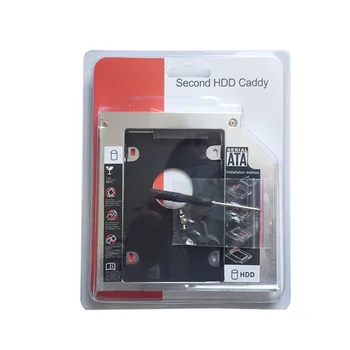 9.5 mm 2. Pevný Disk HD HDD SSD Krytu Caddy Adaptér pre Asus K56CM K56CB K56CA UL50A UJ8C2(Dar Optickej jednotky rámu )