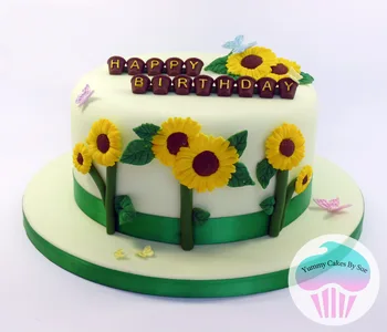 Yueyue Sugarcraft Sun flower cake zdobenie nástroje silikónové tortu formy fondant plesne