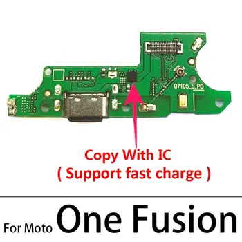 10pcs/veľa Pre Motorola Moto G6 G7 G8 G9 Hrať Plus Jeden Makro Fusion Hyper G8 Power Lite USB Port Dock Konektor Konektor Nabíjania