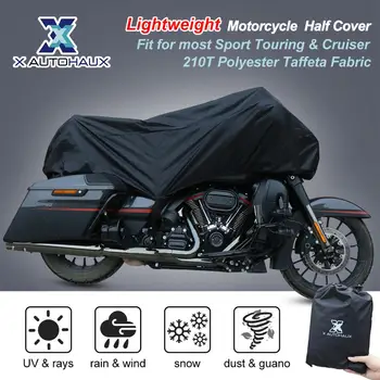 X AUTOHAUX M L XL VEĽKOSŤ Motocykel Pol Kryt 210T universal Outdoor Vodotesný, Prachotesný Dažďu, Prachu UV Protector na Motocykel, Bicykel