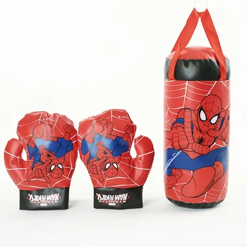 Disney Spiderman Hračka Rukavice, Vrecia Nastaviť Plyšové Plnené Deti Sports Boxing Hračky Pre Chidren Chlapcov