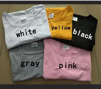 Unisex Bežné Krátke Sleeve Tee White Trash T-Shirt Žltá Módne Oblečenie Moletom robiť Tumblr Estetické Slogan Topy Dievča, t tričko