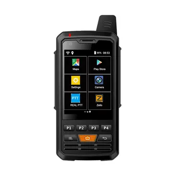 UNIWA F50 4G Siete, Rádio 4G-P3 4000mAh Android 6.0 Chytrý telefón POC Rádio LTE/WCDMA/GSM Walkie Talkie Pracovať v Reálnom PTT Zello