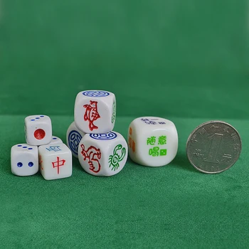 Vonkajšie Zábavu Skladací Mini Mahjong Nastaviť Multifunkčná Stolová Hra Nastaviť Pre Cestovanie, Rodina, Voľný Čas