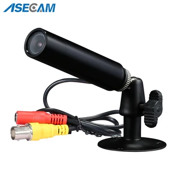 Super 3MP AHD hviezdne svetlo Mini CCTV Kamera, Vodotesný Malý Čierny Kov Bullet Ulici Veľký Uhol 3.6 MM objektív Surveillance Camera