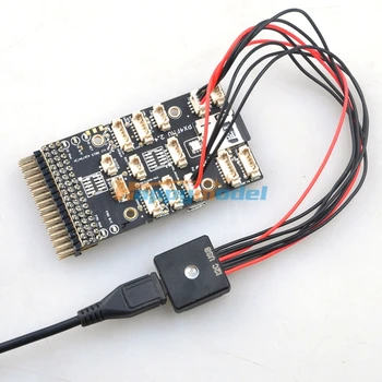 I2C LED Modul pre Pixhawk PX4 s USB Predlžovací Funkcie Externé Indikátory Full Farebné LED s Shell
