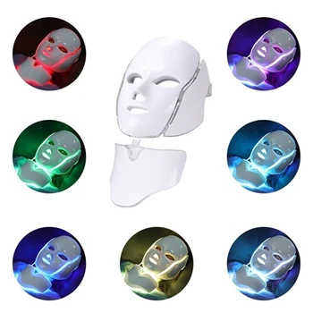 7 Farby Svetelná Terapia Pleťová Maska Omladenie Pleti Electroporation Led Fotón Zníženie Vrások Dropshipping Krásy, Starostlivosť O Pleť Nástroj