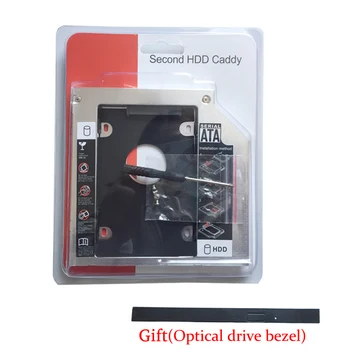 12,7 MM 2. HD HDD SSD Pevný Disk Caddy pre Lenovo G500 G510 G530 G550 G505 G590 G580 G585 G770 G780 (Dar Optickej jednotky rámu )