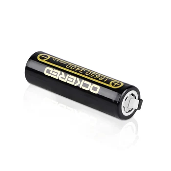 10pcs 18650 Batérie 3400mAh Nabíjateľné Lítiové Batérie, Zváranie Niklu List Batérie batérie + DIY nikel kus
