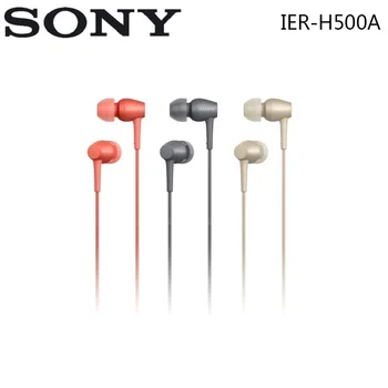 Originál SONY IER-H500A Slúchadlá 3,5 mm Slúchadlá Stereo Hudobné Slúchadlá Smart Telefónu Headset, Handsfree súprava s Mikrofónom pre Xperia 10P