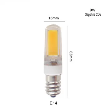 6PCS/Veľa kvalitných 9W G4 COB LED G9 LED Žiarovka 360 Lúč Uhol Bombillas Nahradí 60W Halogénové Luster Svetlá Mini Led Lampa