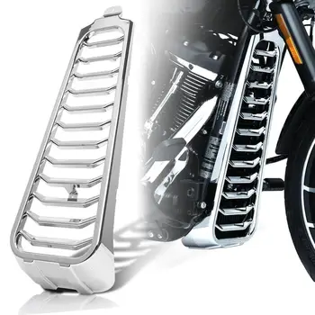 FTMTACC Chrome Presnosť Bradou Spojler Motocykel pre 2018-2019 Harley Softail Lesklá Čierna