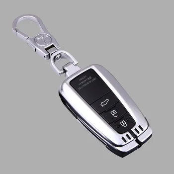 Pre Toyota RAV4 2019 Nahradenie Flip Skladacie Diaľkové Auto Smart Key púzdro Kryt Držiaka Keychain Značky Ochrany príslušenstvo