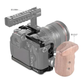 SmallRig G9 Klietka pre Panasonic Lumix G9 Rýchle Uvoľnenie Dslr Fotoaparát Klietka S Nato Železničnej Studenej Obuvi Arca Swiss Doska -2125