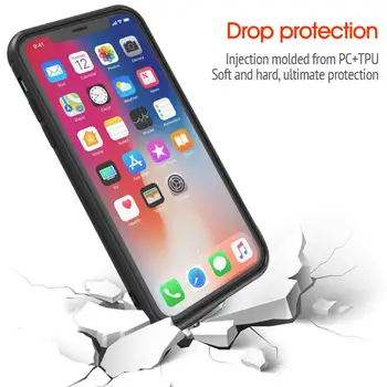 Shockproof Prípade Chrániť puzdro Pre iphone 11 Pro XsMax Xr 8 Plus 7 6s Pás Opasok Požičovňa Telefón Držiak na Bicykel Rýchly Mount