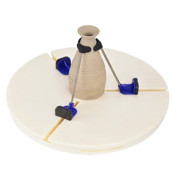 Profesionálne Keramiku, Keramické Výbava Držiteľ Klip Rýchlo Centier A Drží nádob Na Orezávanie na Keramiku Koliesko Plastové kruhový Tanier