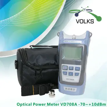 Optické vláknové Power Meter VD708A -70~+10dBm s Bag Doprava Zadarmo