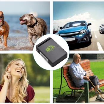 Mini Veľkosť GPS Vozidlá Autá Tracker Zariadenie GPS SMS, GPRS SOS Pre IOS App W/ Diaľkové Ovládanie, Vstavaný otrasový Snímač Teplej Nové