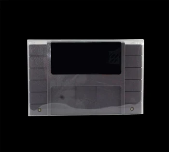 OCGAME 10PCS/VEĽA Jasné, transparentné pre SNES Kazety box Chránič Prípade hry plastových PET Protector pre Nintendo hry boxy